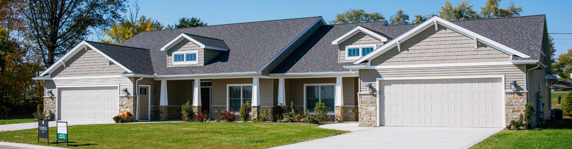 The Pines at Southfield Village in South Bend, IN, Douglas model, exterior view