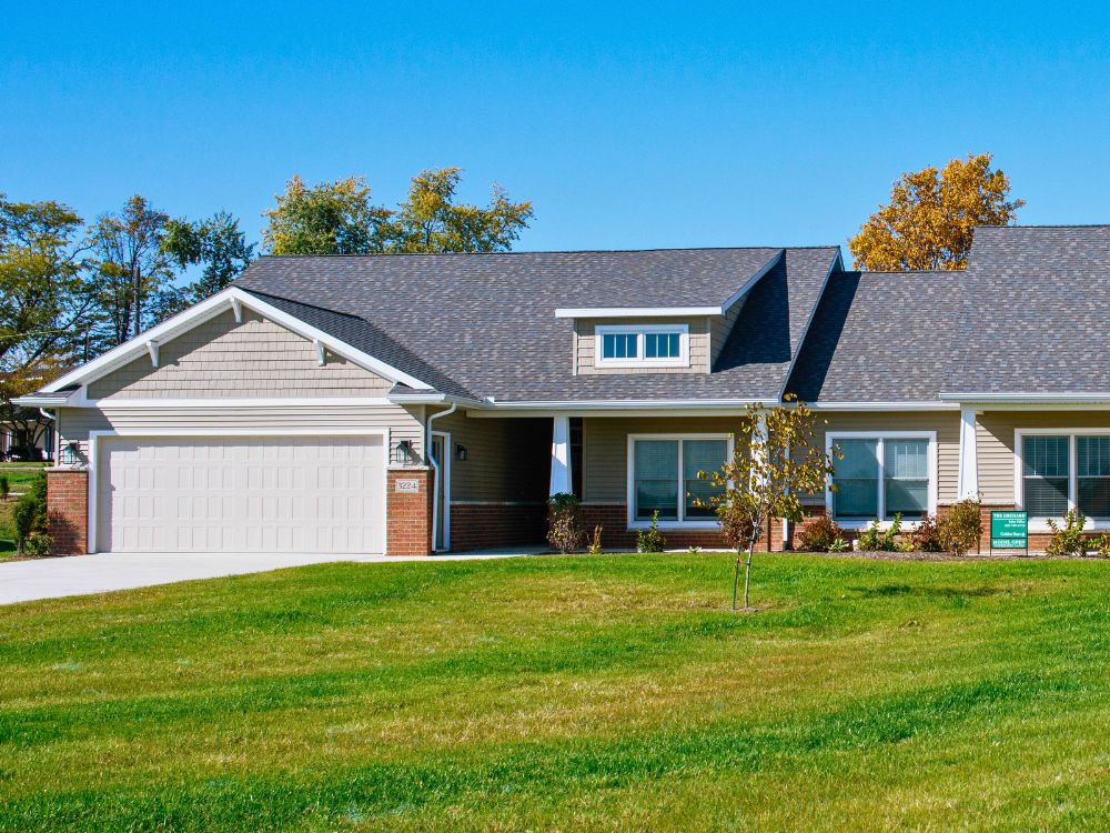 The Pines at Southfield Village in South Bend, IN, Frasier model, exterior view
