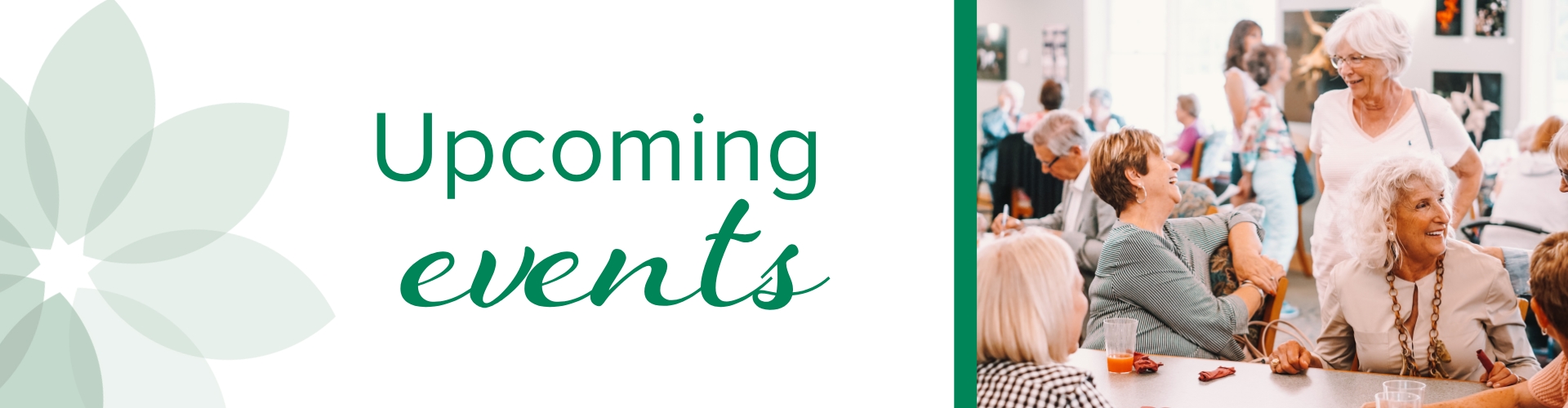Upcoming events at Southfield Village in South Bend, IN